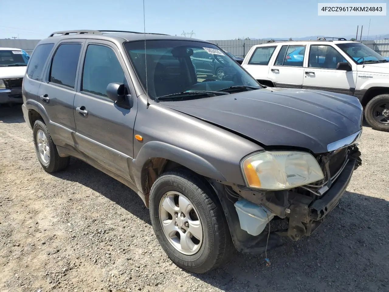 2004 Mazda Tribute Es VIN: 4F2CZ96174KM24843 Lot: 58534335