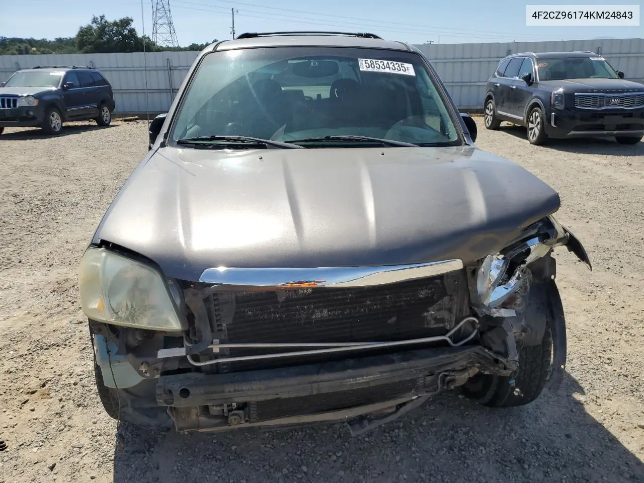 2004 Mazda Tribute Es VIN: 4F2CZ96174KM24843 Lot: 58534335