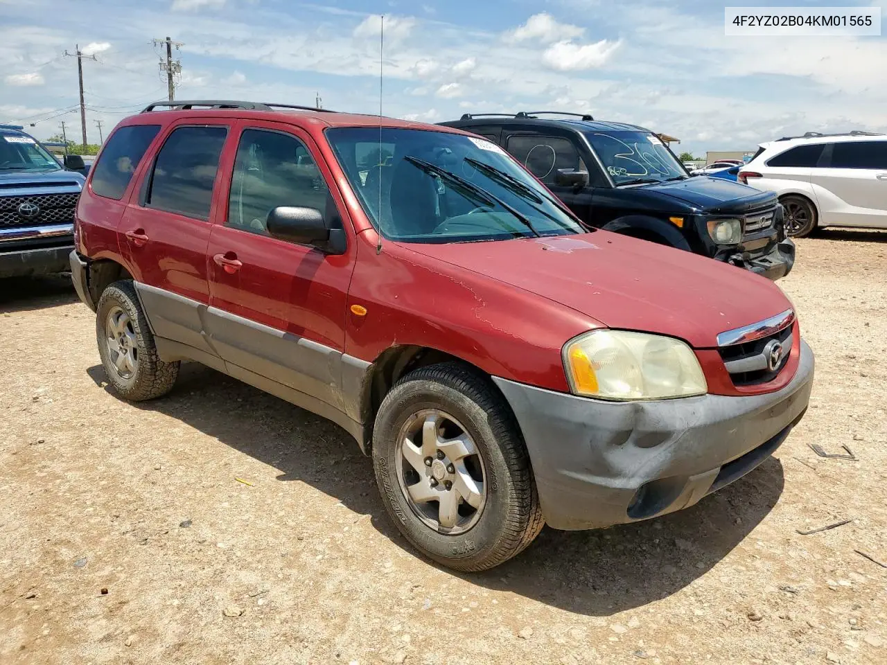 2004 Mazda Tribute Dx VIN: 4F2YZ02B04KM01565 Lot: 60094125