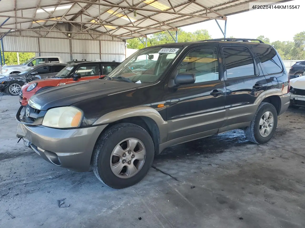 2004 Mazda Tribute Lx VIN: 4F2CZ04144KM15547 Lot: 63337835