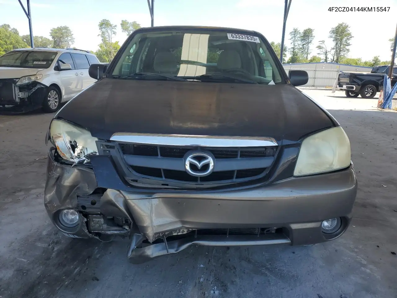 2004 Mazda Tribute Lx VIN: 4F2CZ04144KM15547 Lot: 63337835