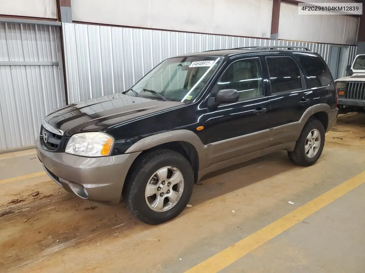 2004 Mazda Tribute Es VIN: 4F2CZ96104KM12839 Lot: 64648915