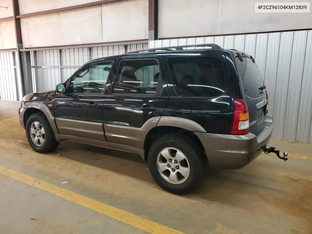 2004 Mazda Tribute Es VIN: 4F2CZ96104KM12839 Lot: 64648915