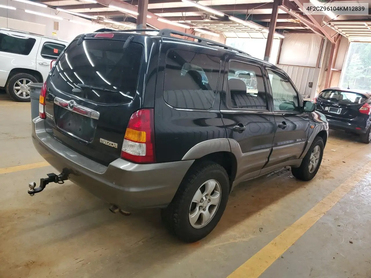 2004 Mazda Tribute Es VIN: 4F2CZ96104KM12839 Lot: 64648915