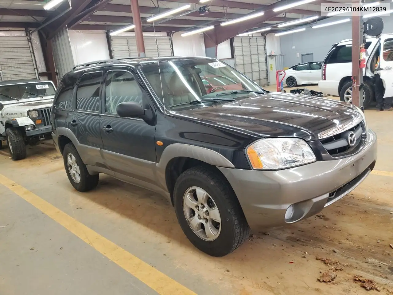 2004 Mazda Tribute Es VIN: 4F2CZ96104KM12839 Lot: 64648915