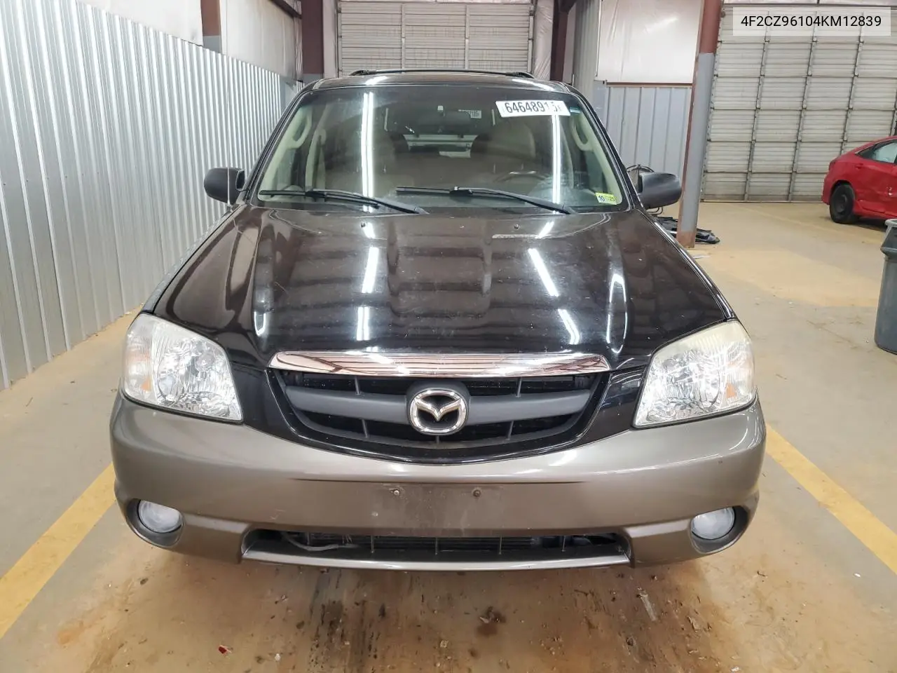 2004 Mazda Tribute Es VIN: 4F2CZ96104KM12839 Lot: 64648915