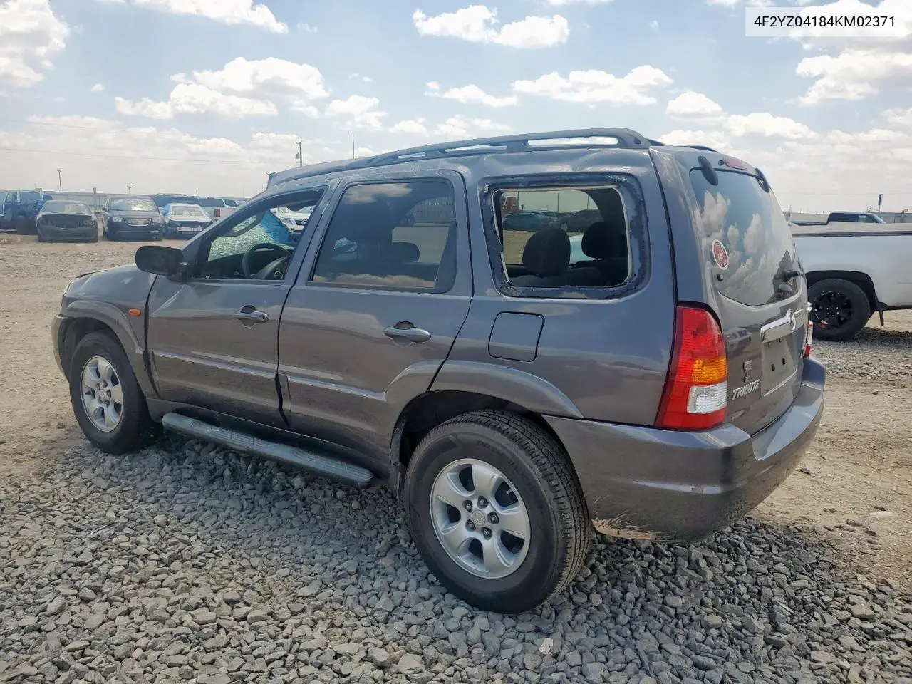 2004 Mazda Tribute Lx VIN: 4F2YZ04184KM02371 Lot: 64953645
