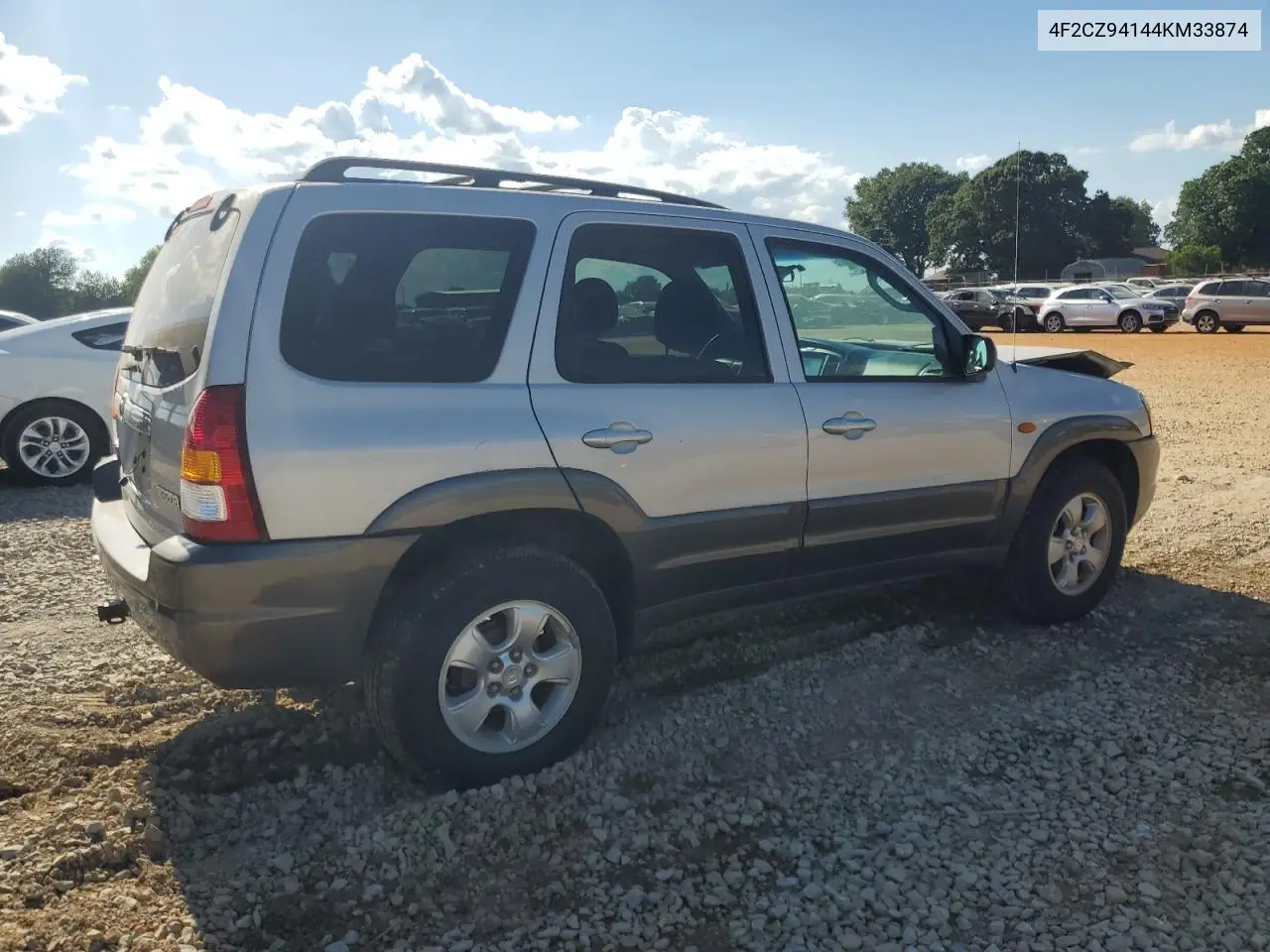 2004 Mazda Tribute Lx VIN: 4F2CZ94144KM33874 Lot: 65461715