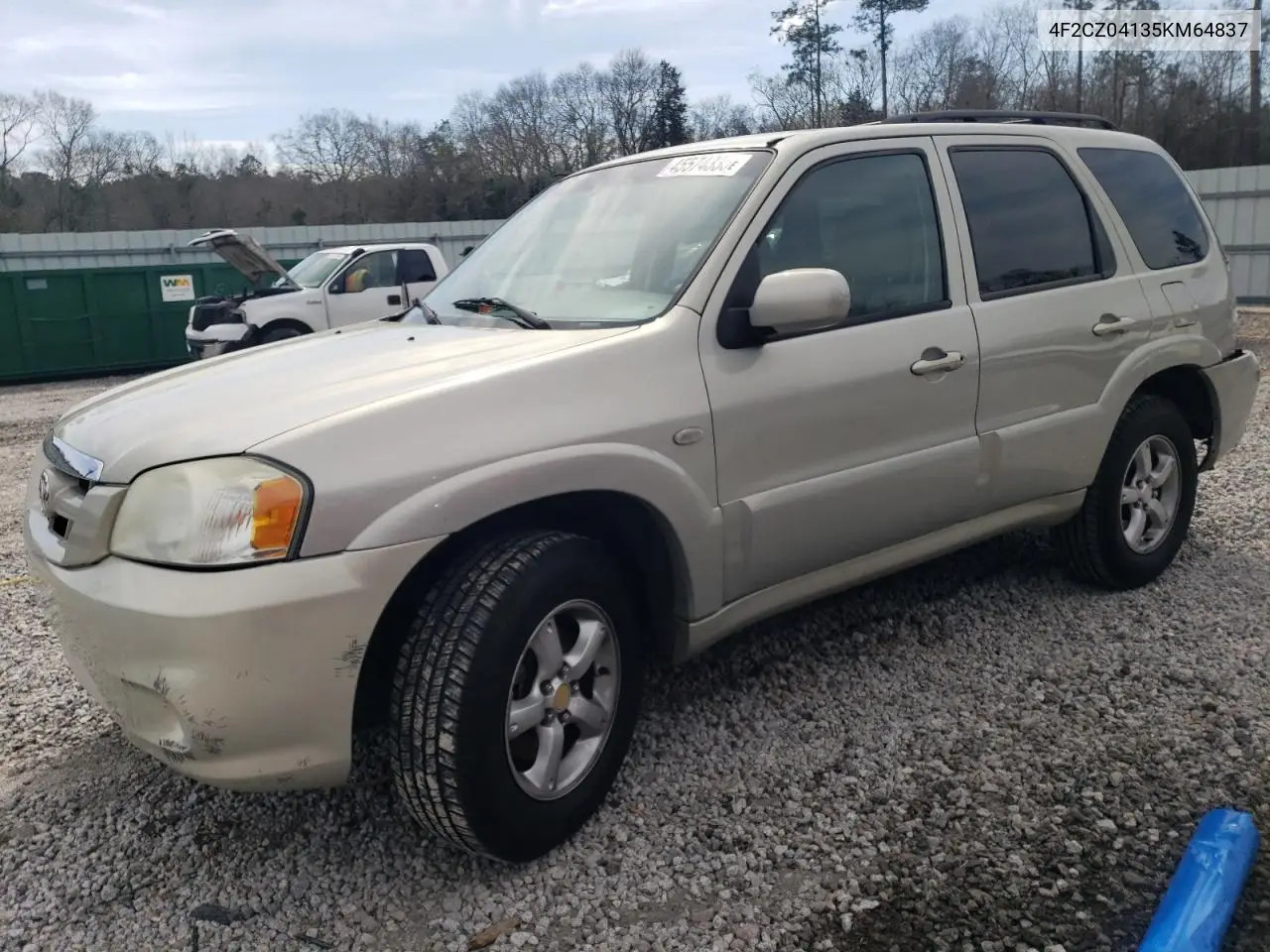 2005 Mazda Tribute S VIN: 4F2CZ04135KM64837 Lot: 45574335