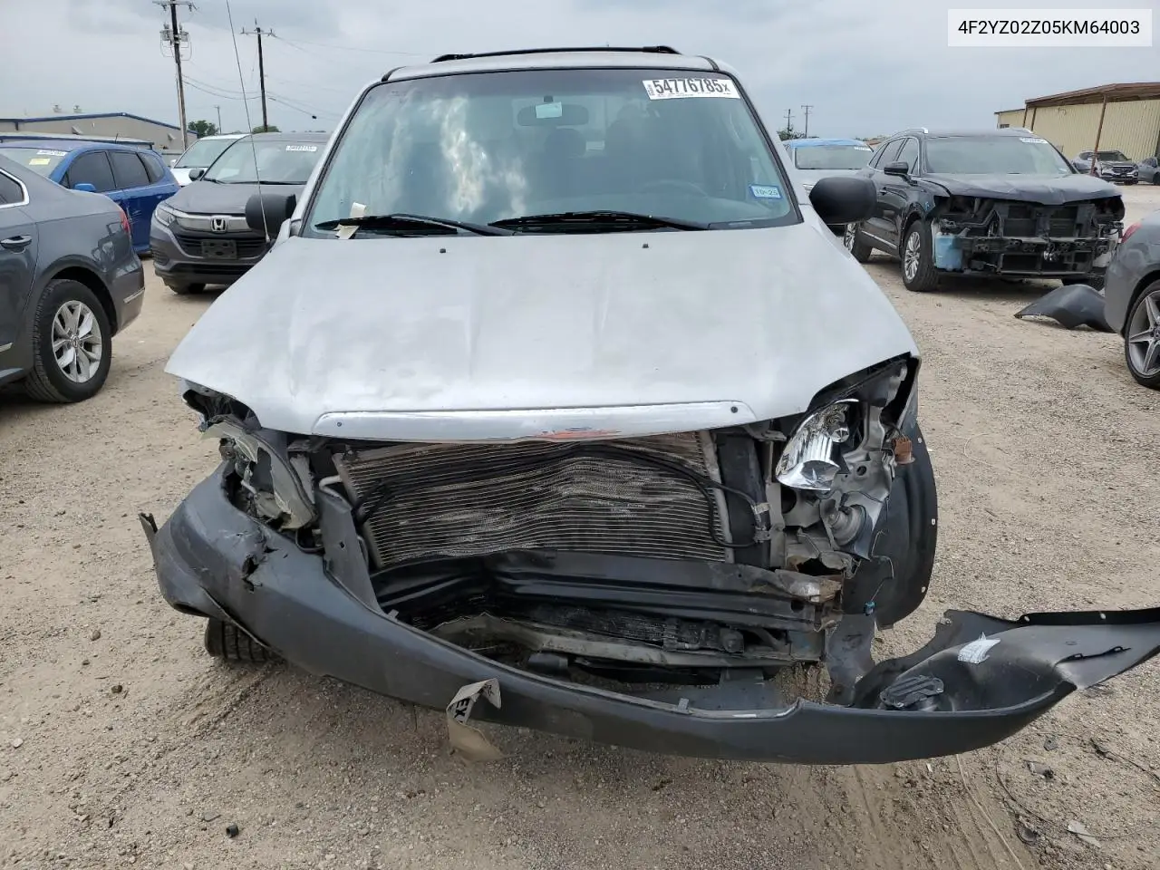 2005 Mazda Tribute I VIN: 4F2YZ02Z05KM64003 Lot: 54776785