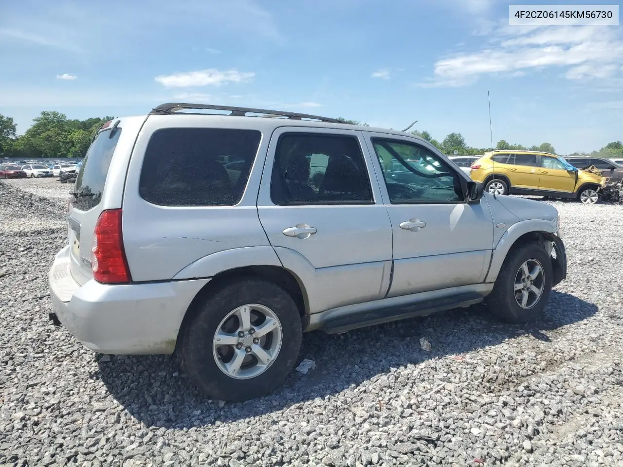 2005 Mazda Tribute S VIN: 4F2CZ06145KM56730 Lot: 55674225