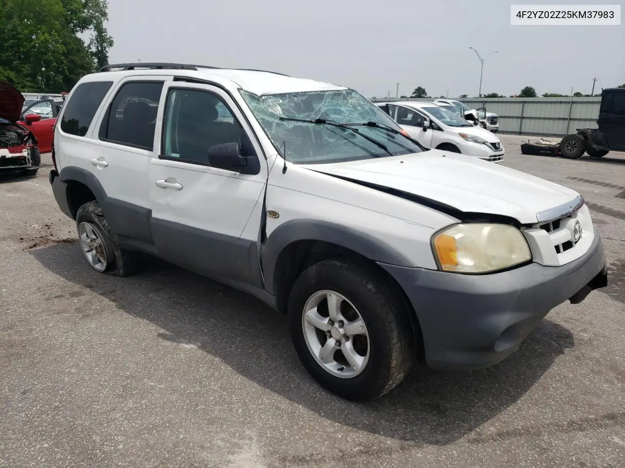 2005 Mazda Tribute I VIN: 4F2YZ02Z25KM37983 Lot: 57021535