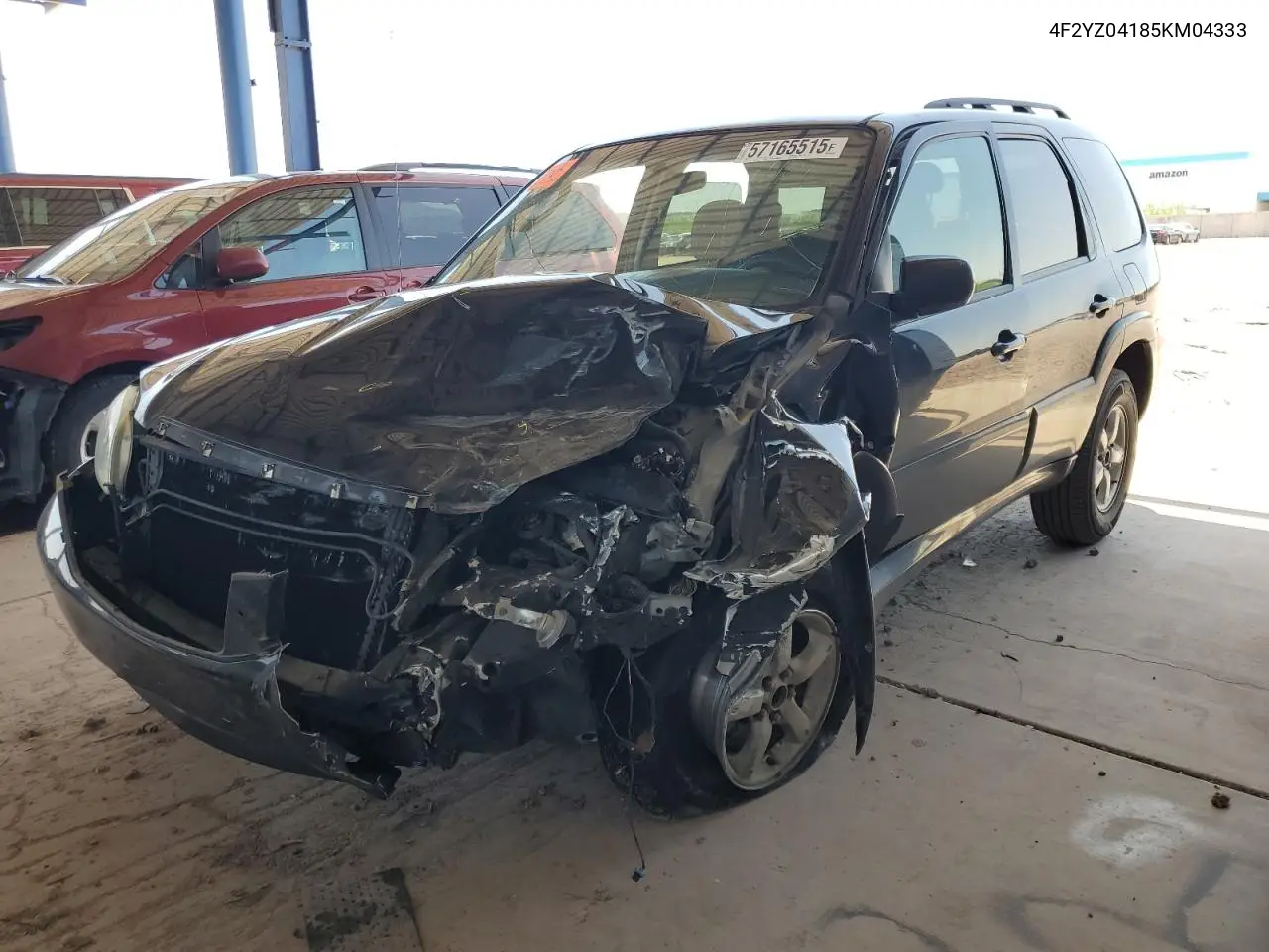2005 Mazda Tribute S VIN: 4F2YZ04185KM04333 Lot: 57165515