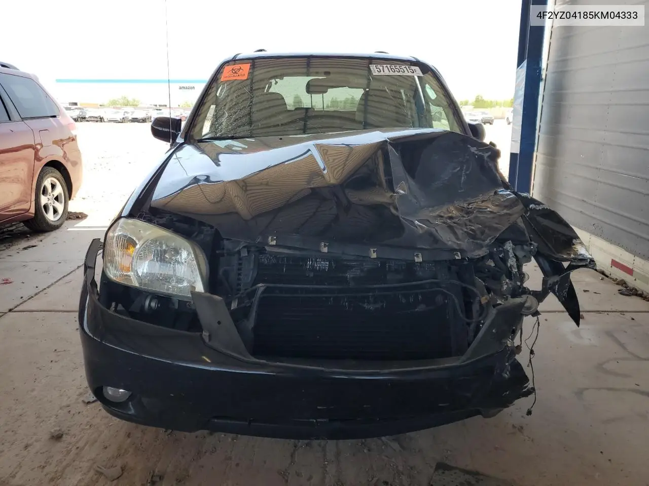 2005 Mazda Tribute S VIN: 4F2YZ04185KM04333 Lot: 57165515