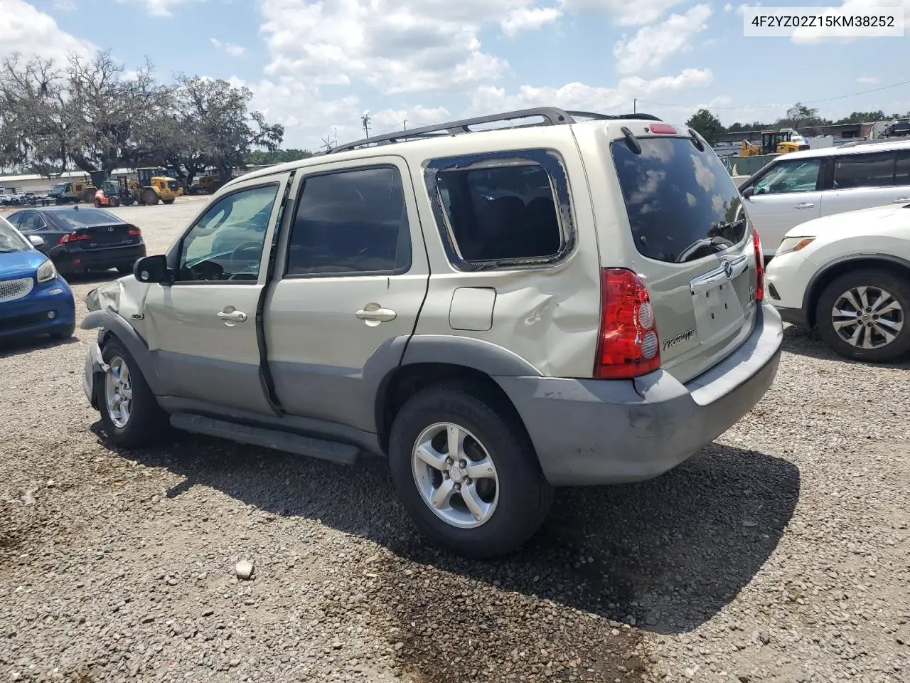 2005 Mazda Tribute I VIN: 4F2YZ02Z15KM38252 Lot: 57433385