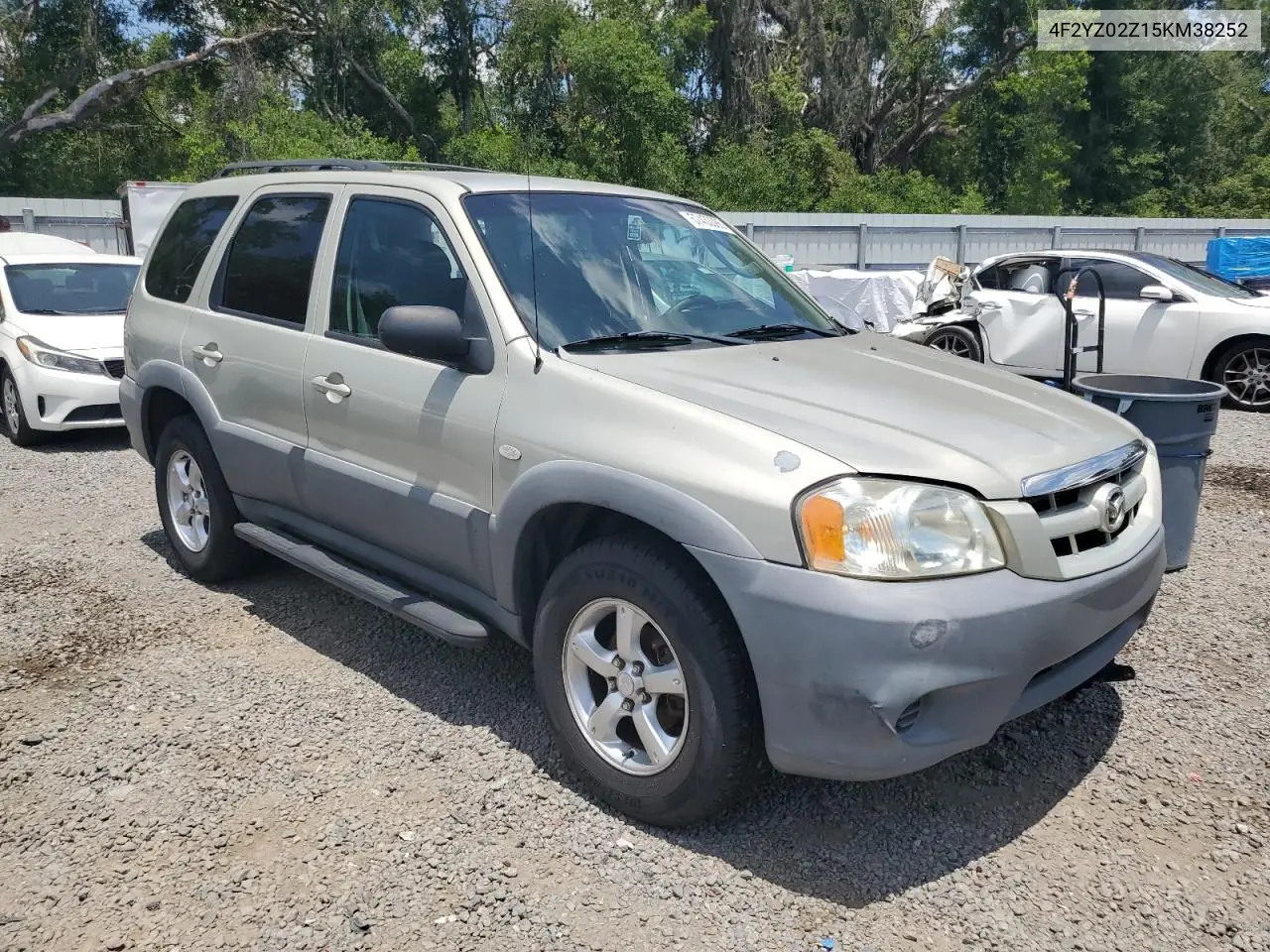 2005 Mazda Tribute I VIN: 4F2YZ02Z15KM38252 Lot: 57433385