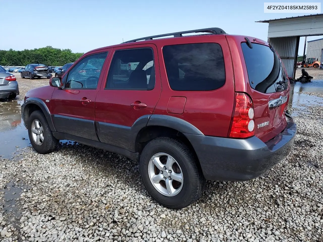 2005 Mazda Tribute S VIN: 4F2YZ04185KM25893 Lot: 57602445