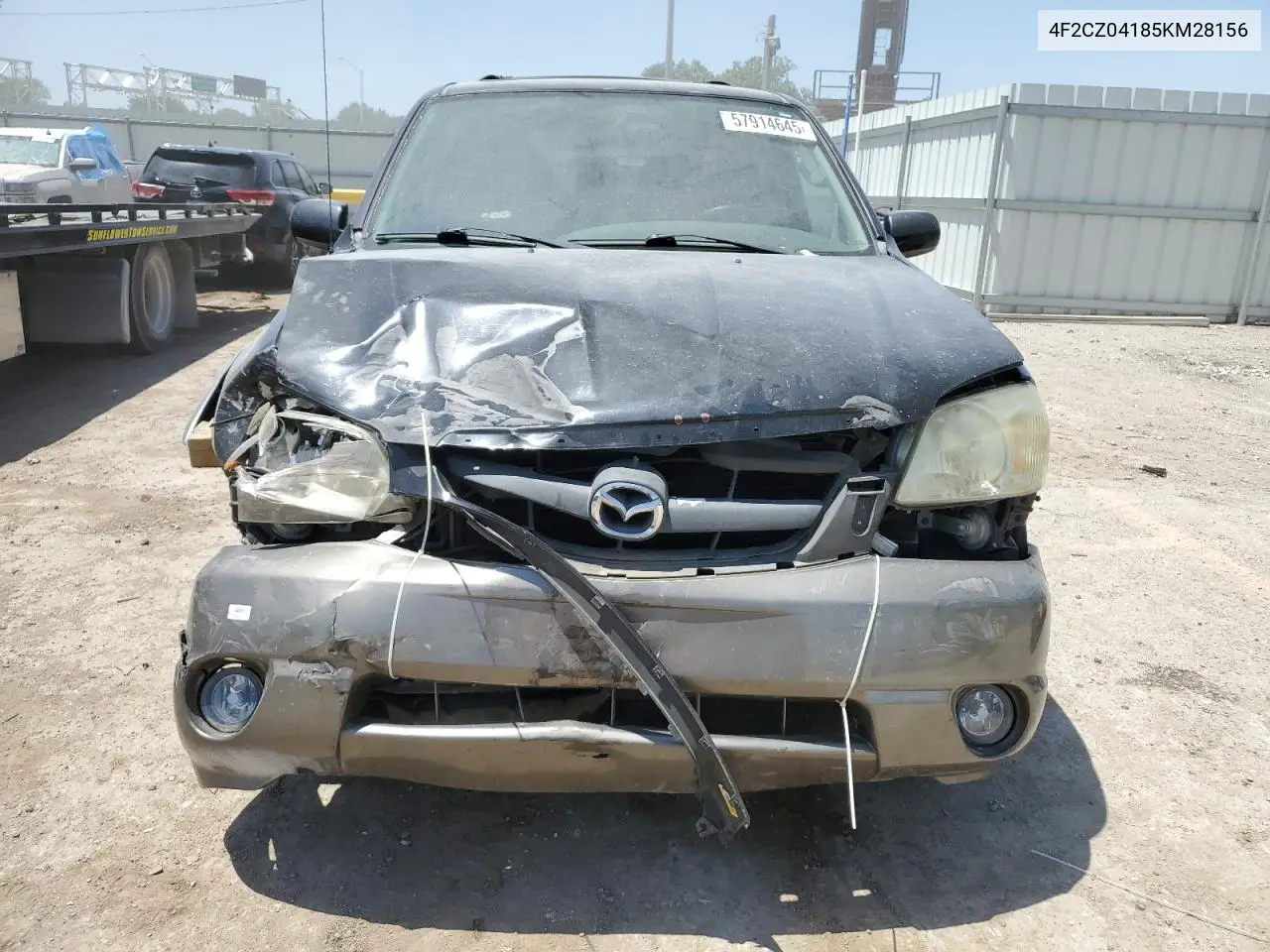 2005 Mazda Tribute S VIN: 4F2CZ04185KM28156 Lot: 57914645