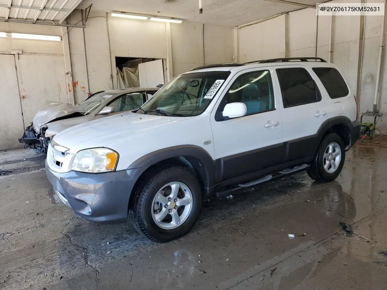 2005 Mazda Tribute S VIN: 4F2YZ06175KM52631 Lot: 57976895
