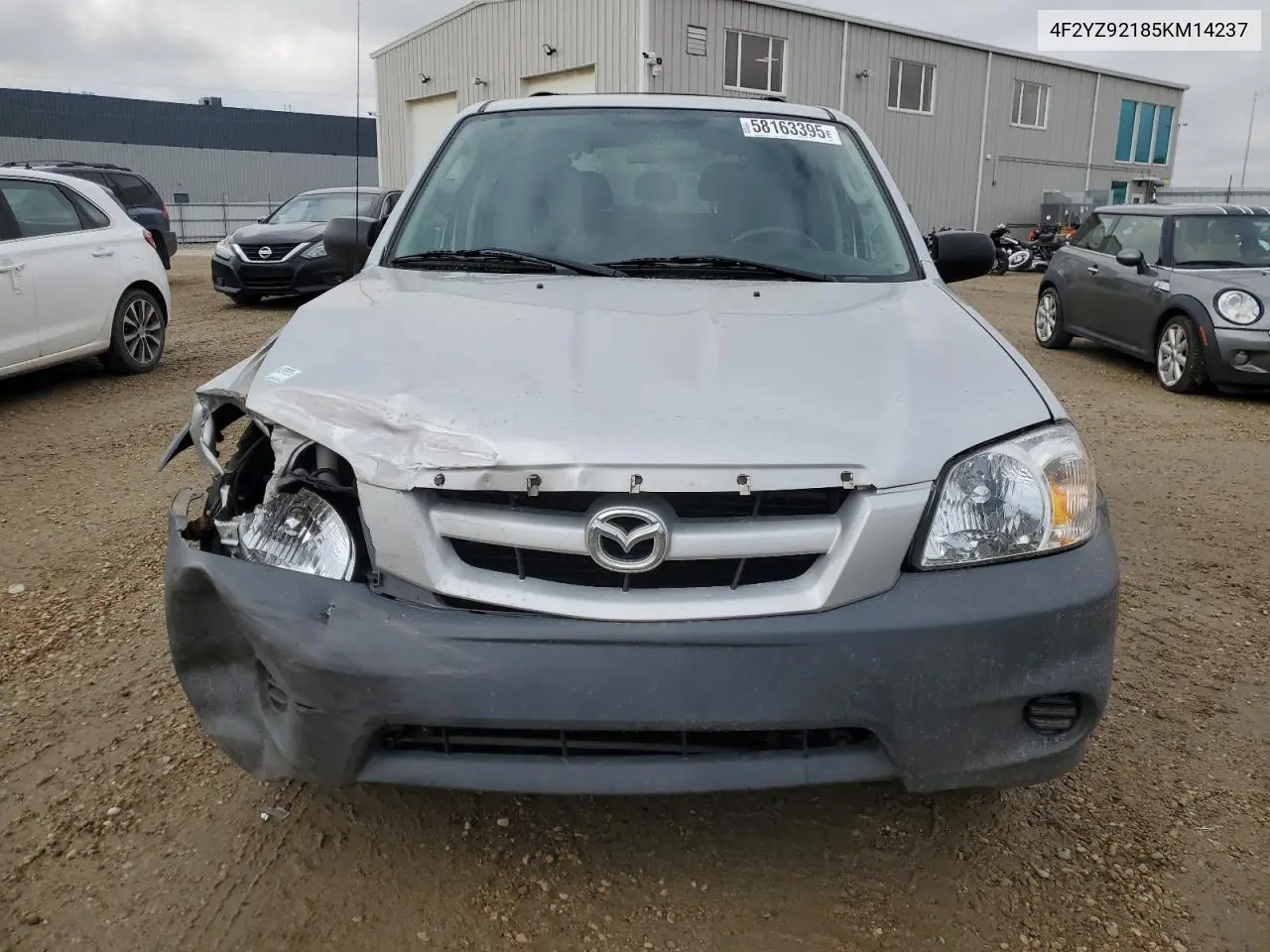 2005 Mazda Tribute S VIN: 4F2YZ92185KM14237 Lot: 58163395