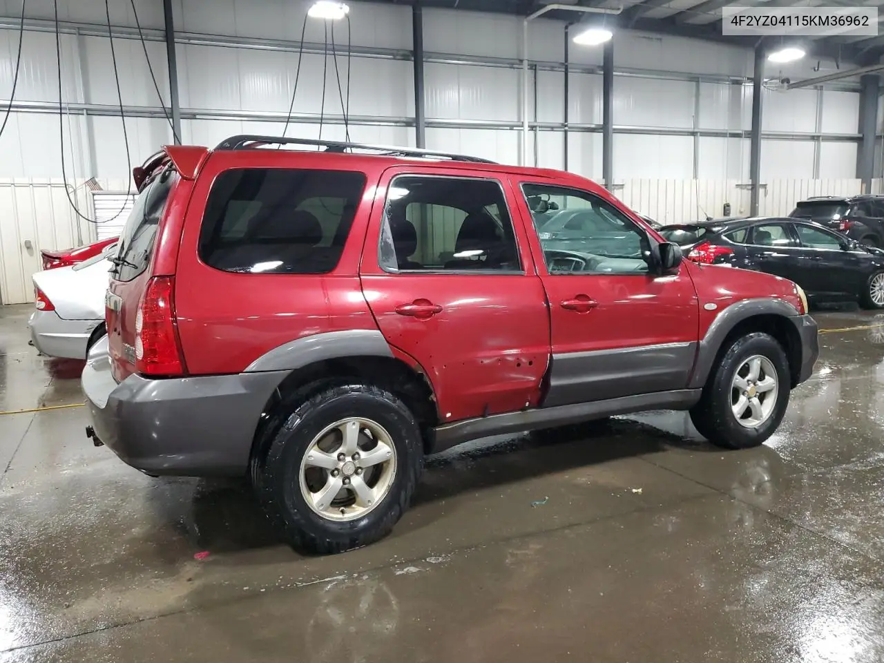 2005 Mazda Tribute S VIN: 4F2YZ04115KM36962 Lot: 61829285