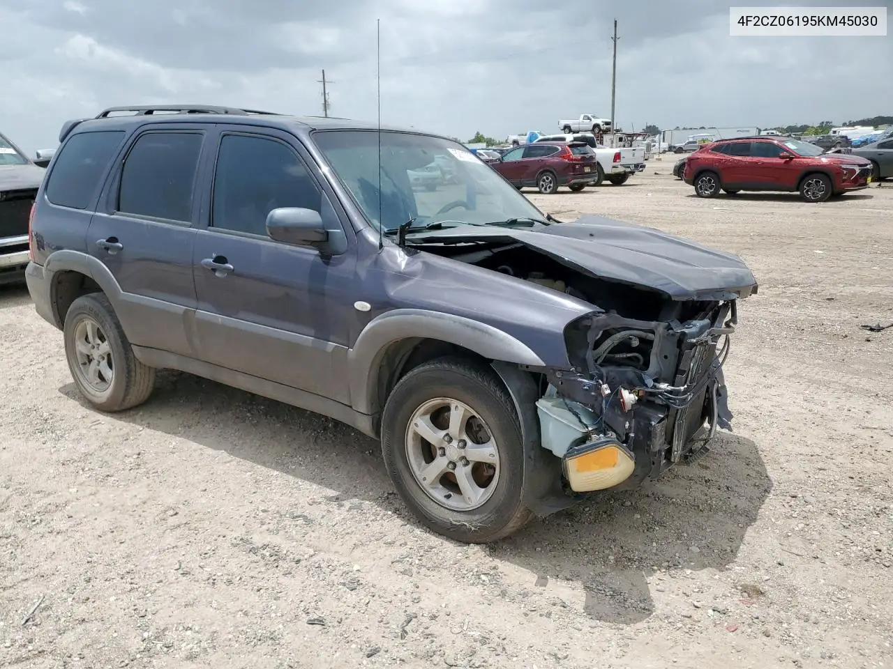 2005 Mazda Tribute S VIN: 4F2CZ06195KM45030 Lot: 62112725