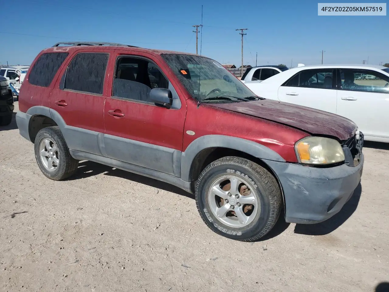 2005 Mazda Tribute I VIN: 4F2YZ02Z05KM57519 Lot: 79530874
