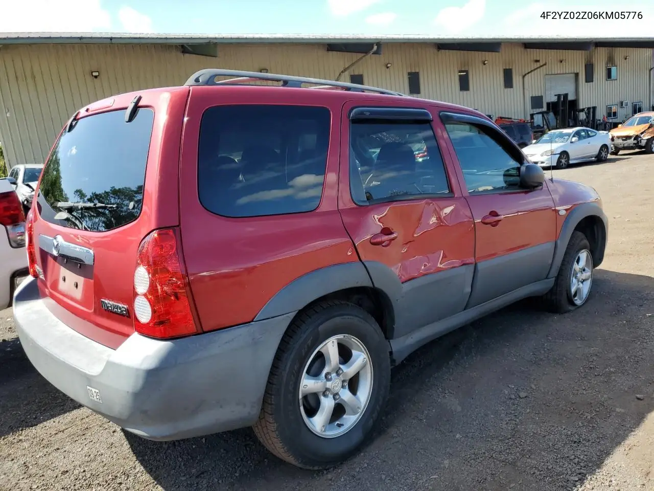 2006 Mazda Tribute I VIN: 4F2YZ02Z06KM05776 Lot: 43838875