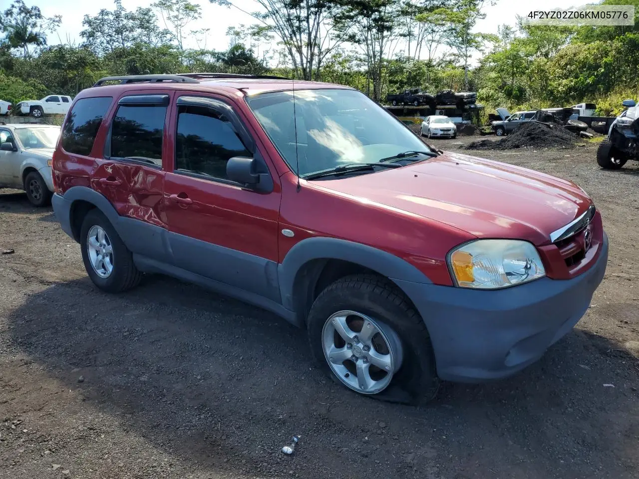 2006 Mazda Tribute I VIN: 4F2YZ02Z06KM05776 Lot: 43838875