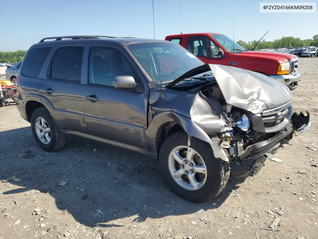 2006 Mazda Tribute S VIN: 4F2YZ04166KM09208 Lot: 55902425