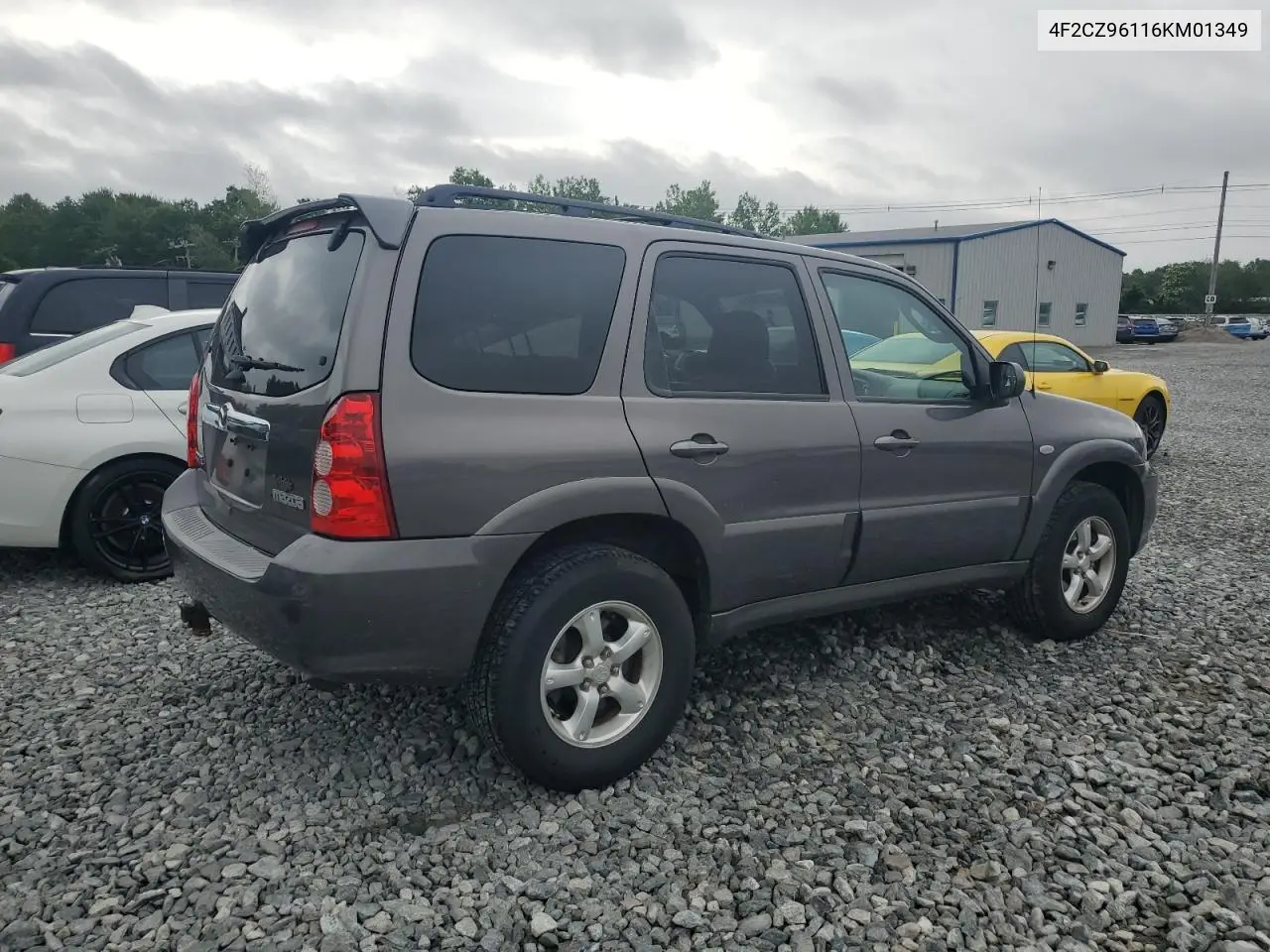 2006 Mazda Tribute S VIN: 4F2CZ96116KM01349 Lot: 61327845
