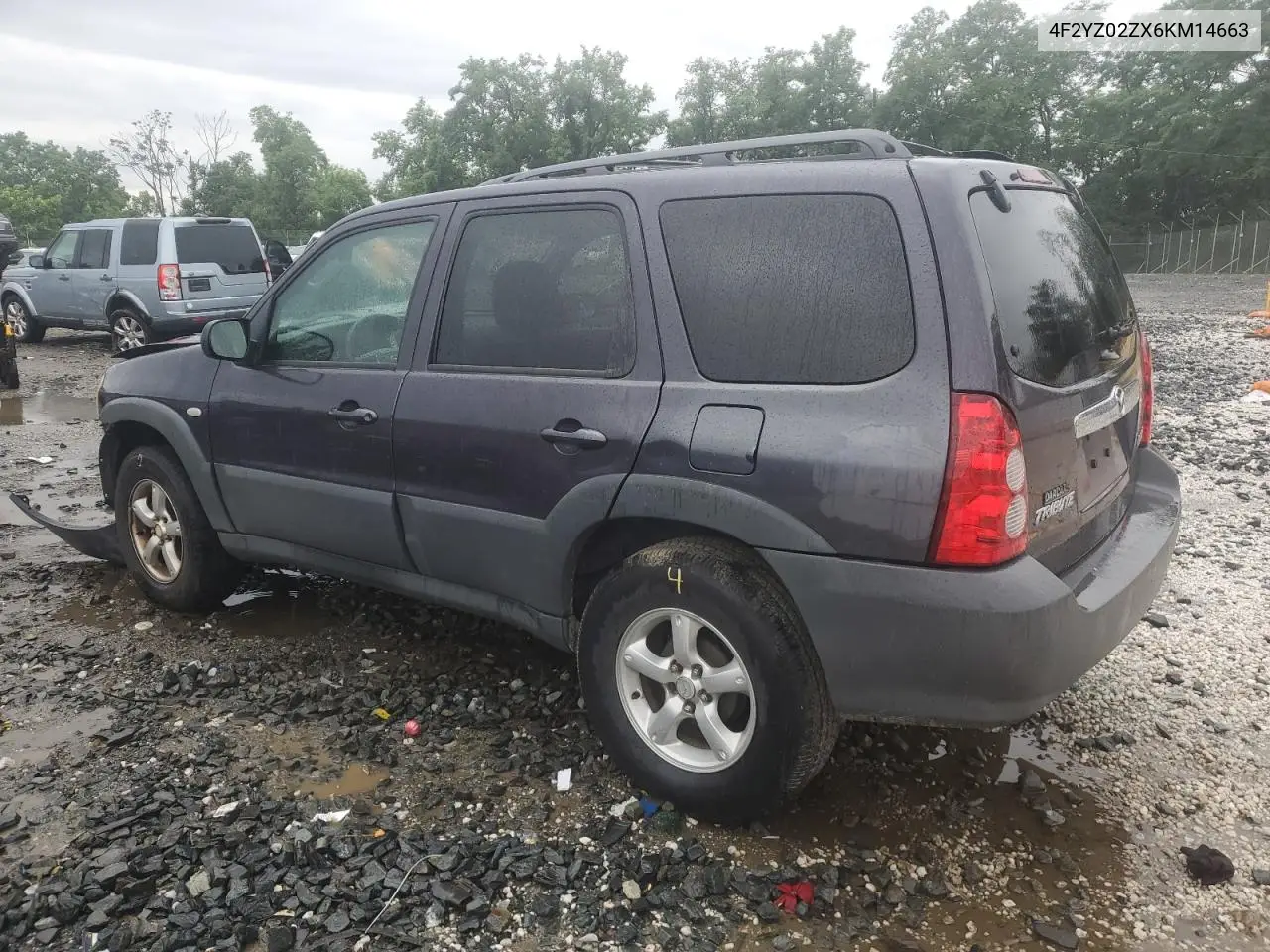 2006 Mazda Tribute I VIN: 4F2YZ02ZX6KM14663 Lot: 63098505