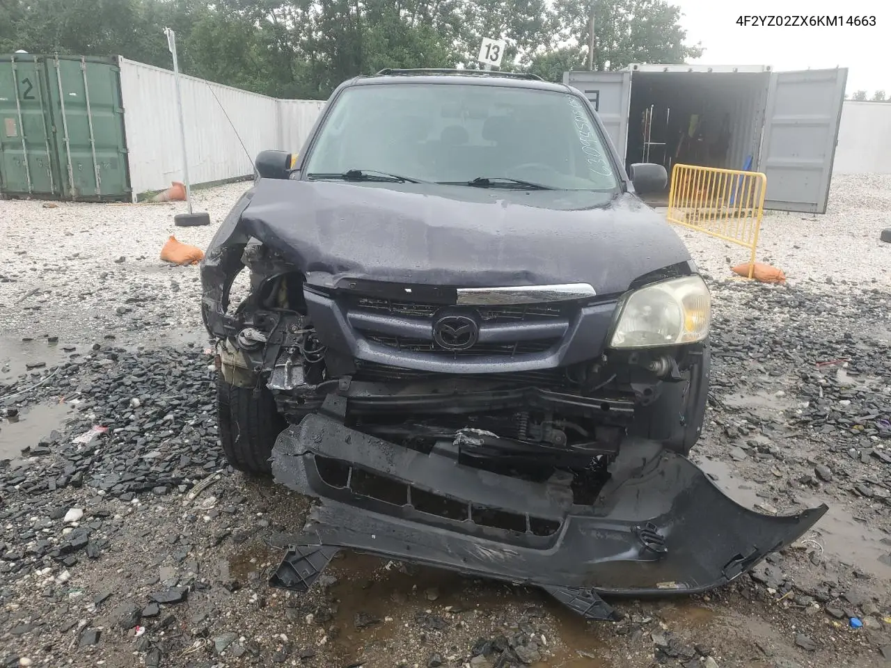 2006 Mazda Tribute I VIN: 4F2YZ02ZX6KM14663 Lot: 63098505