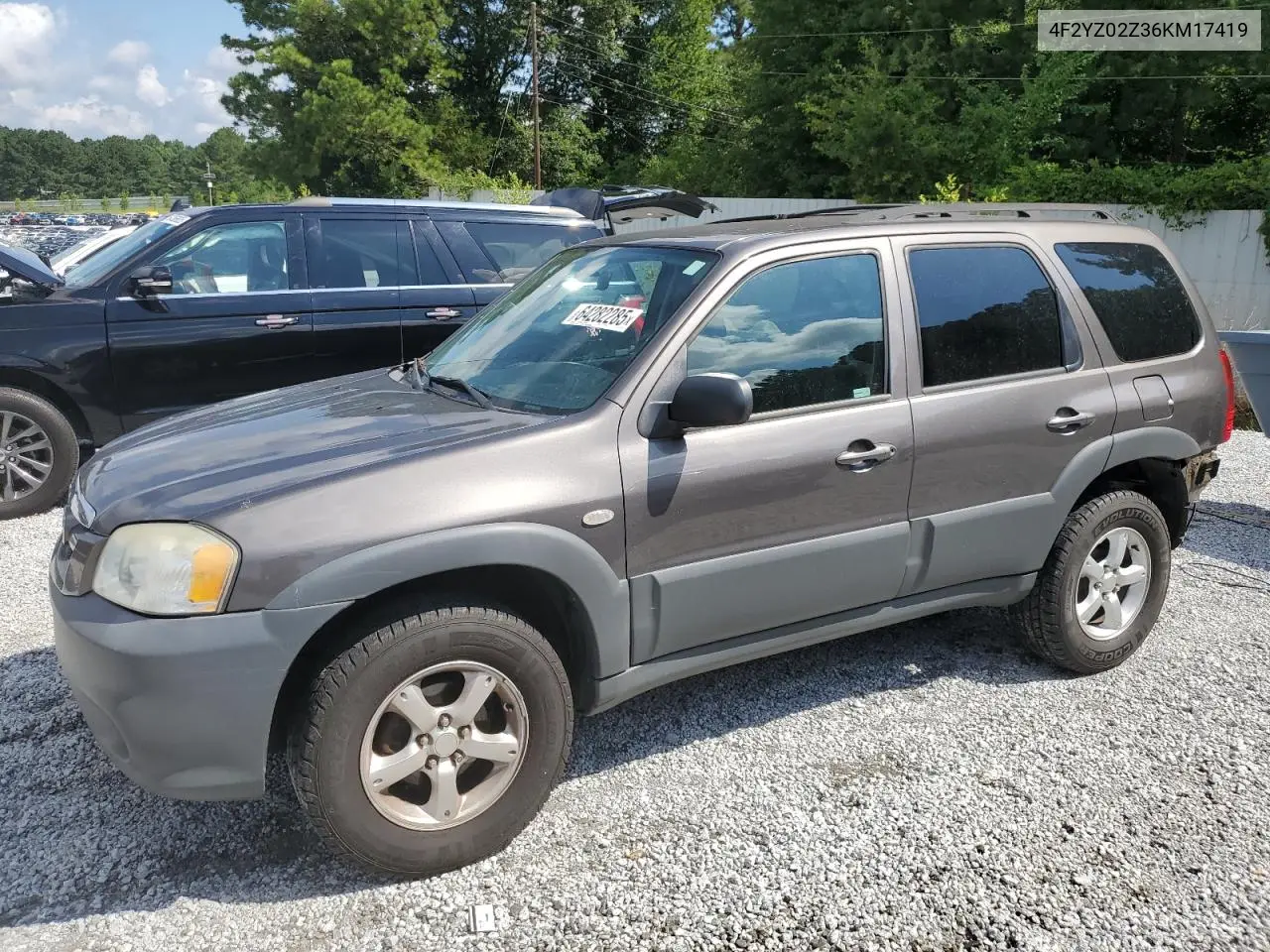 2006 Mazda Tribute I VIN: 4F2YZ02Z36KM17419 Lot: 64282285