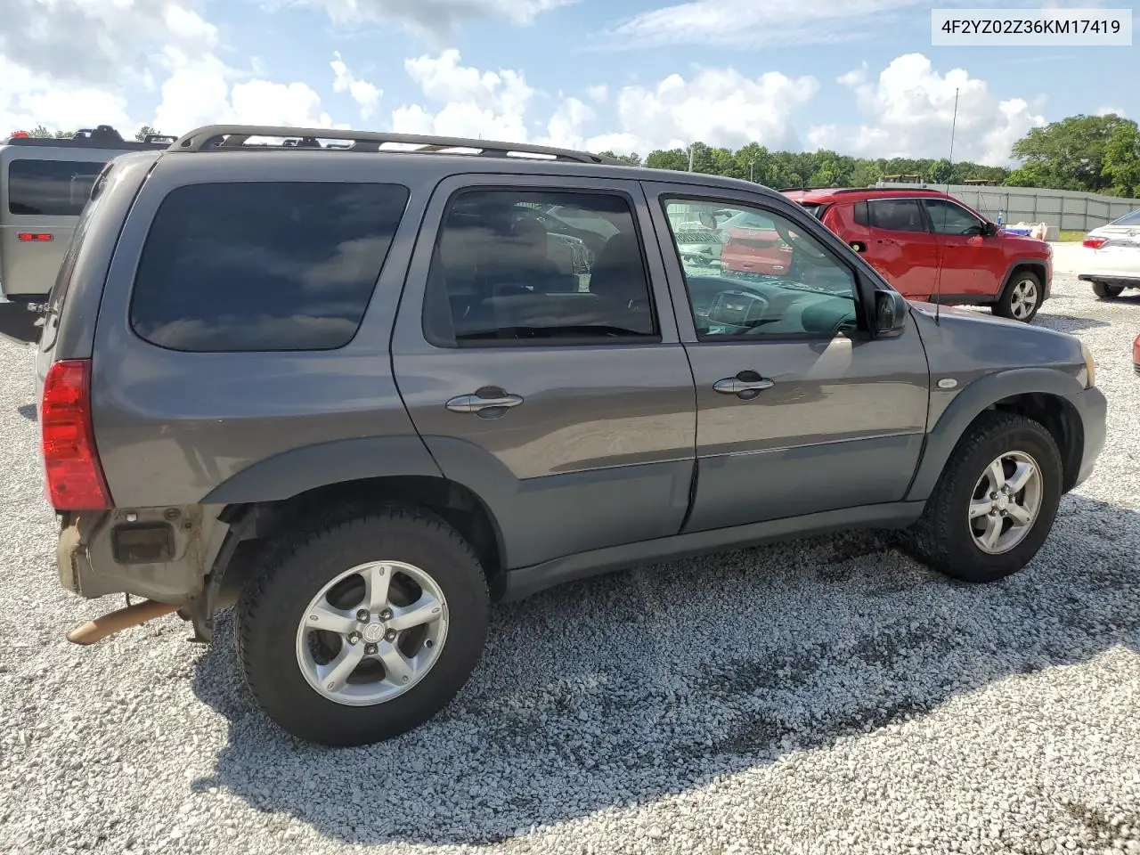 2006 Mazda Tribute I VIN: 4F2YZ02Z36KM17419 Lot: 64282285