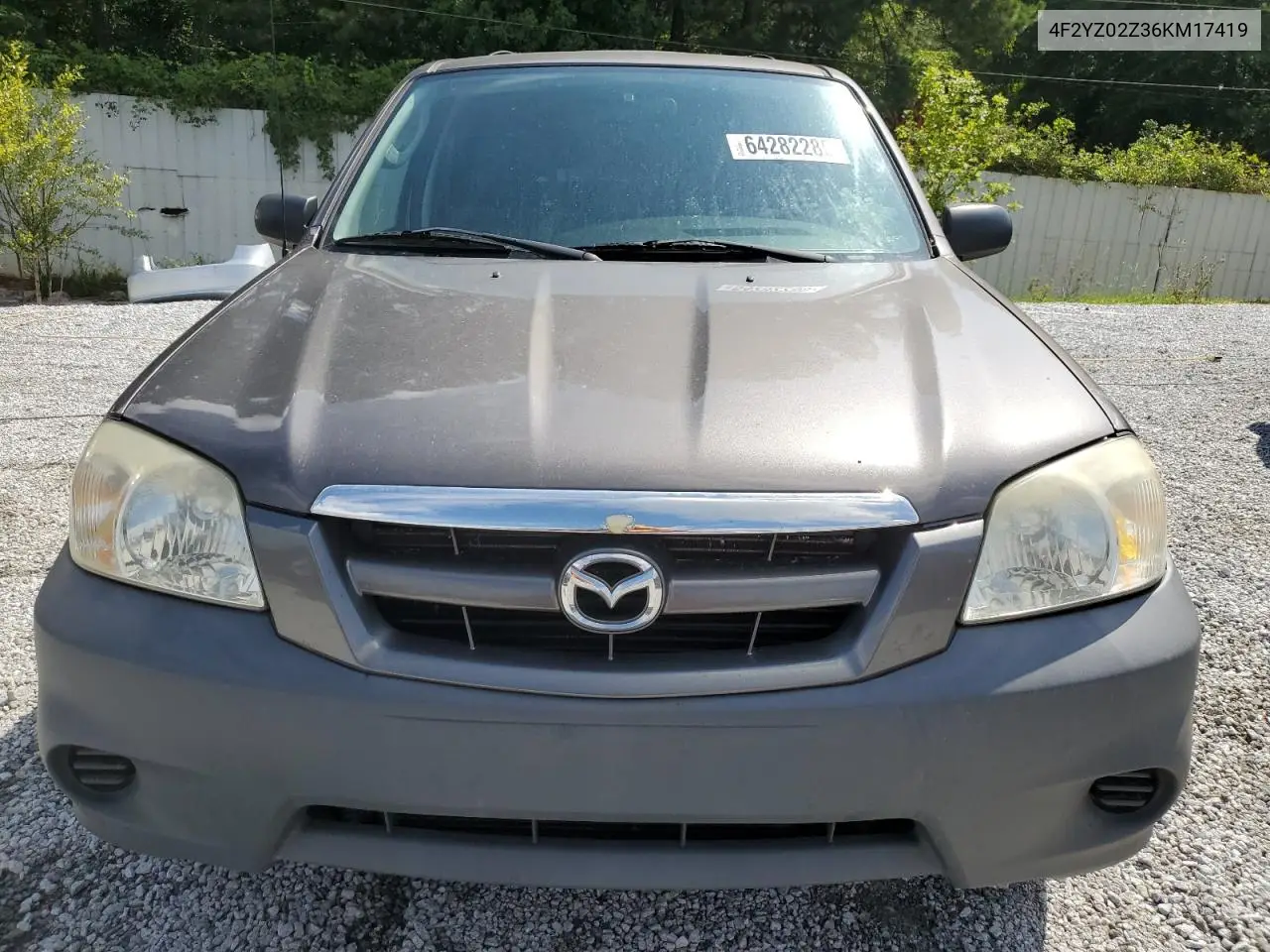 2006 Mazda Tribute I VIN: 4F2YZ02Z36KM17419 Lot: 64282285