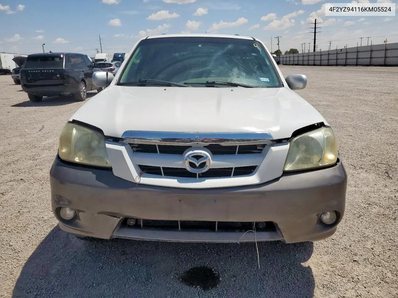 2006 Mazda Tribute S VIN: 4F2YZ94116KM05524 Lot: 64967365