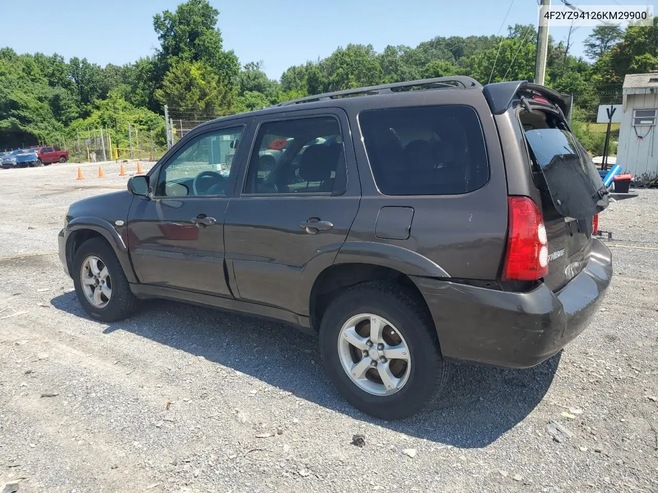 2006 Mazda Tribute S VIN: 4F2YZ94126KM29900 Lot: 65675975