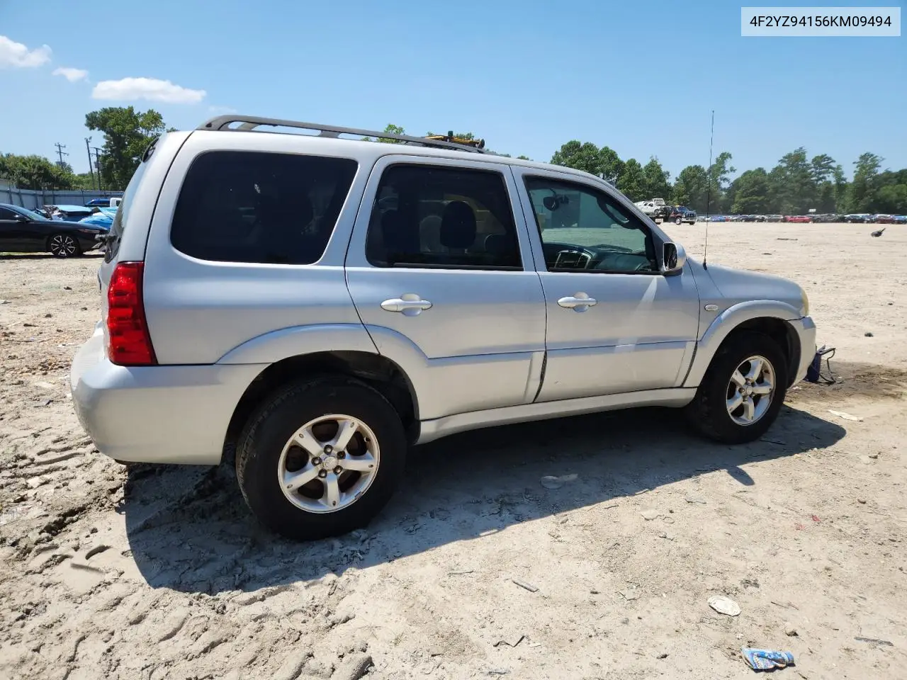 2006 Mazda Tribute S VIN: 4F2YZ94156KM09494 Lot: 65901265