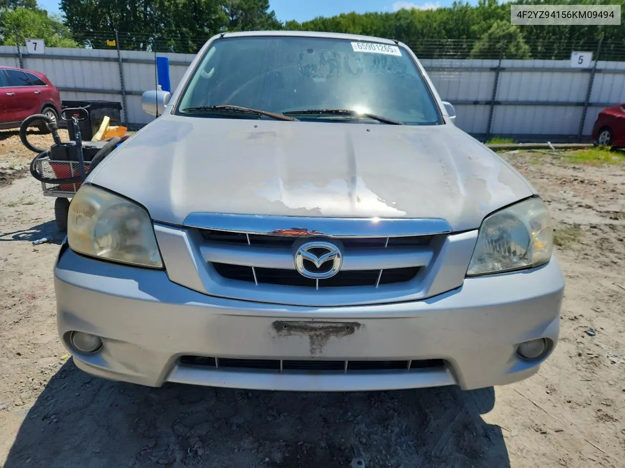 2006 Mazda Tribute S VIN: 4F2YZ94156KM09494 Lot: 65901265