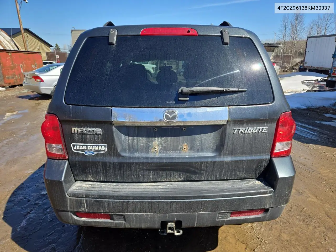 2008 Mazda Tribute S VIN: 4F2CZ96138KM30337 Lot: 52482805