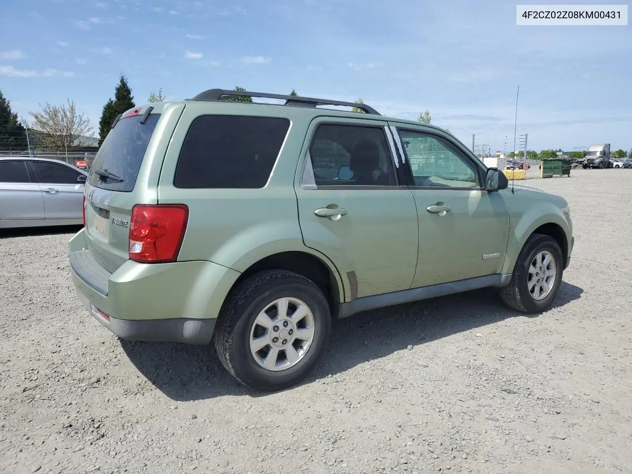 2008 Mazda Tribute I VIN: 4F2CZ02Z08KM00431 Lot: 54367775