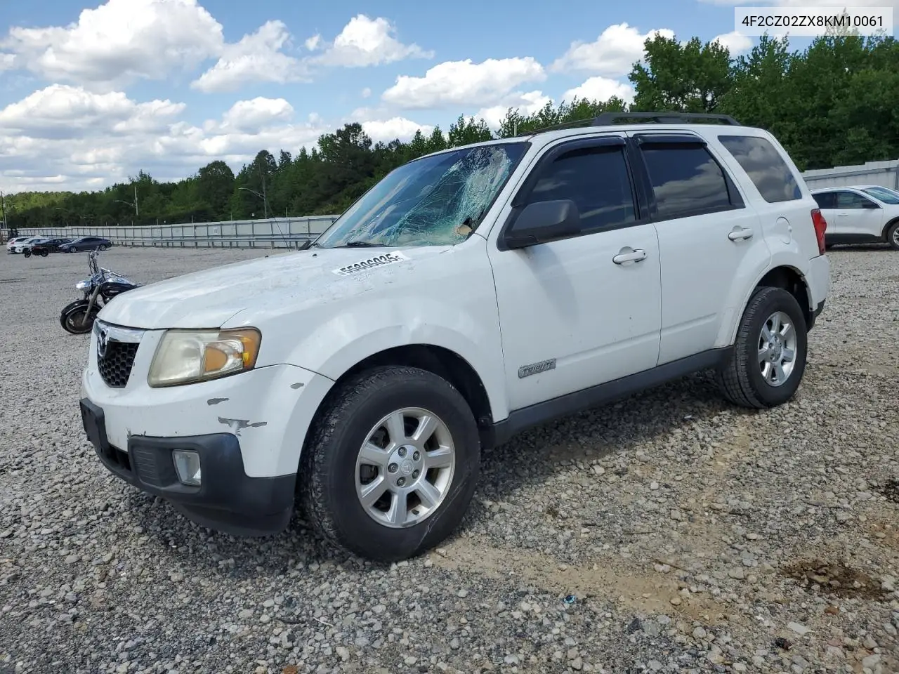2008 Mazda Tribute I VIN: 4F2CZ02ZX8KM10061 Lot: 55806035