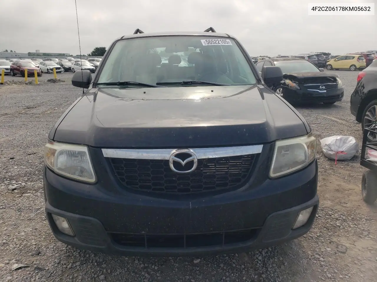2008 Mazda Tribute S VIN: 4F2CZ06178KM05632 Lot: 56522105