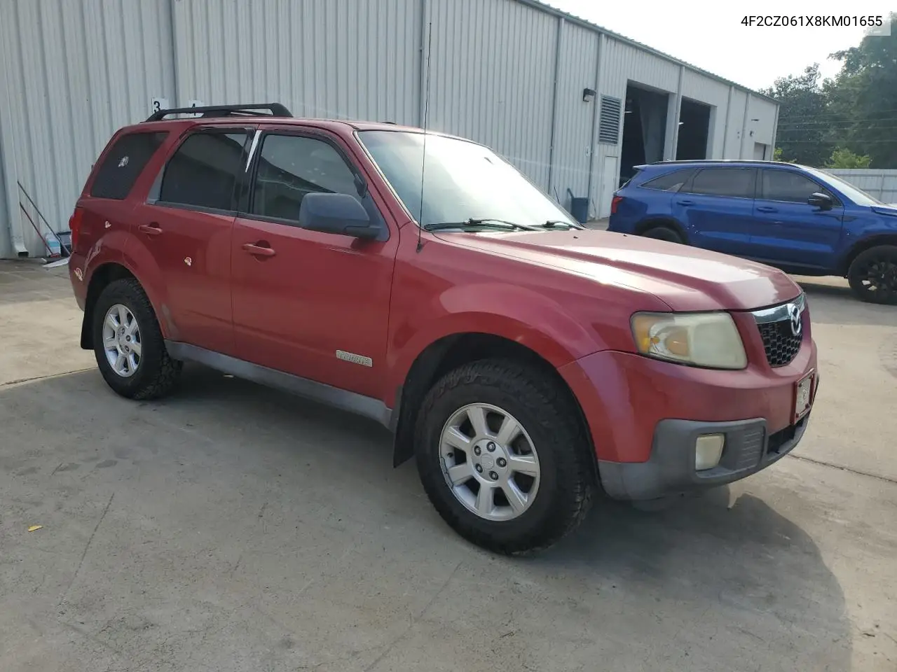 2008 Mazda Tribute S VIN: 4F2CZ061X8KM01655 Lot: 57498065