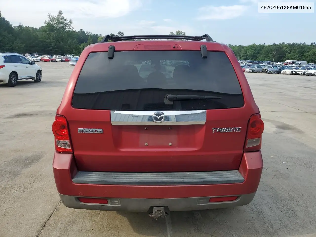 2008 Mazda Tribute S VIN: 4F2CZ061X8KM01655 Lot: 57498065