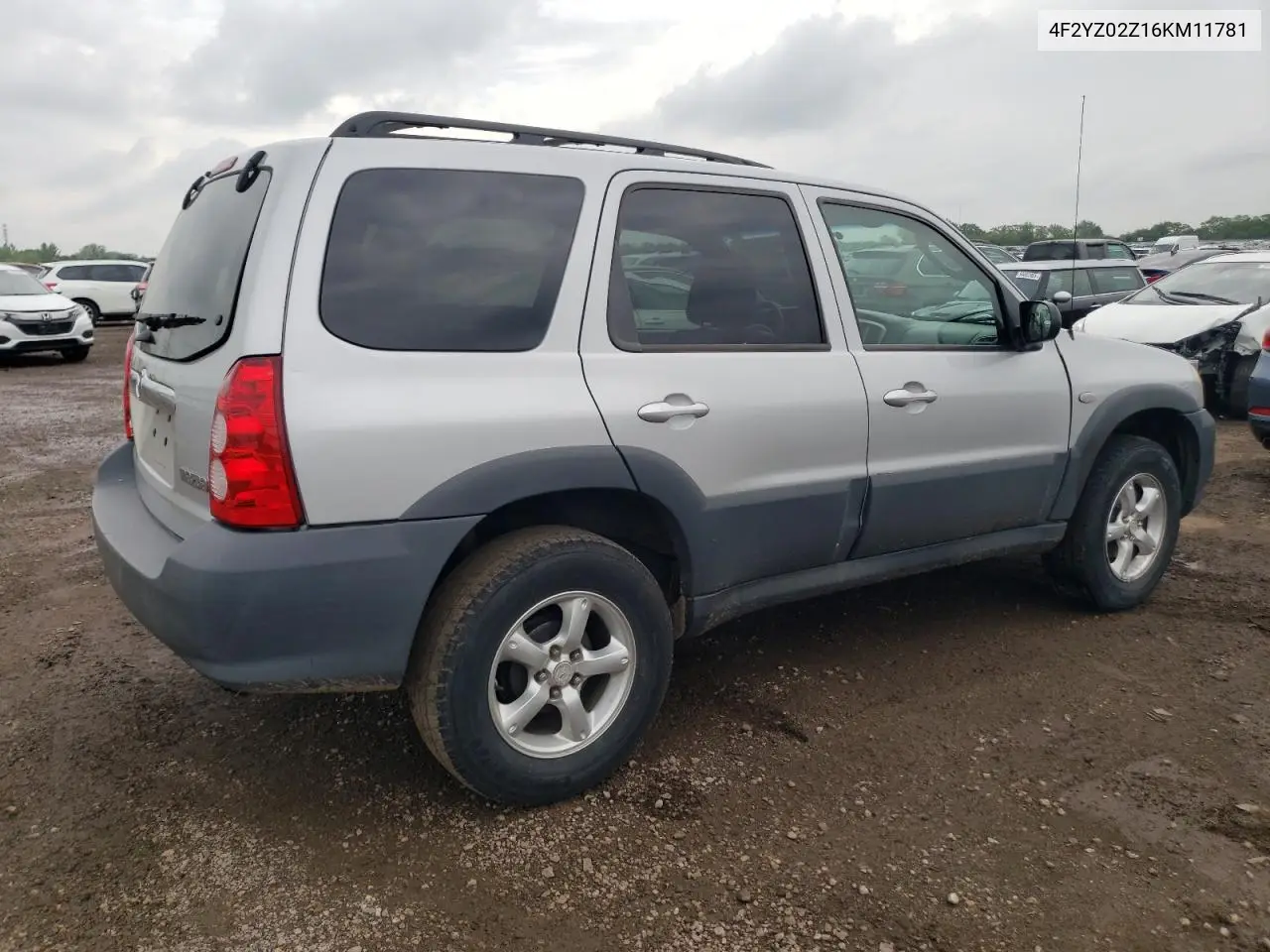 2008 Mazda Tribute I VIN: 4F2YZ02Z16KM11781 Lot: 58842175