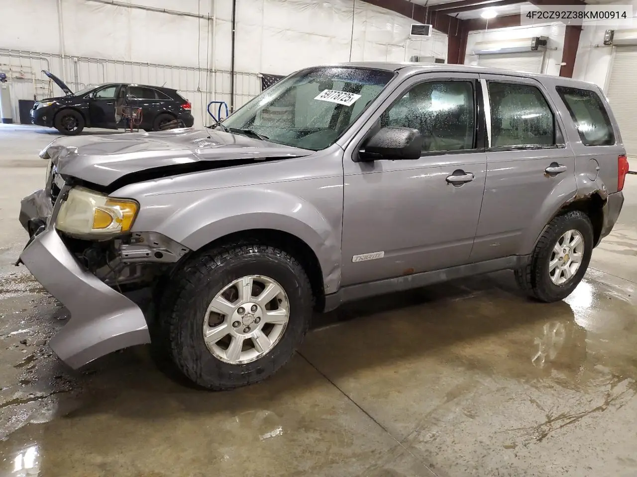 2008 Mazda Tribute I VIN: 4F2CZ92Z38KM00914 Lot: 59778725