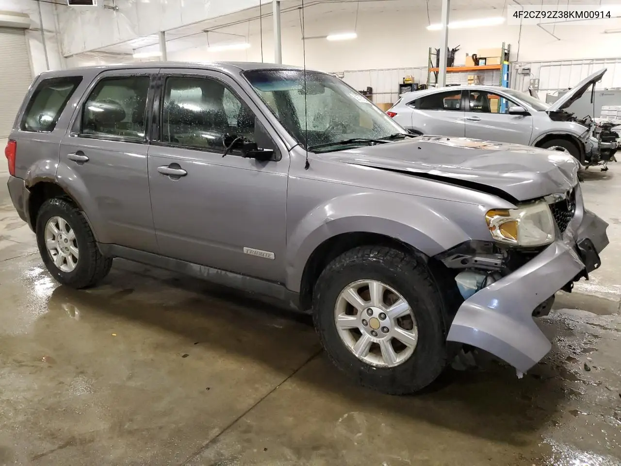 2008 Mazda Tribute I VIN: 4F2CZ92Z38KM00914 Lot: 59778725