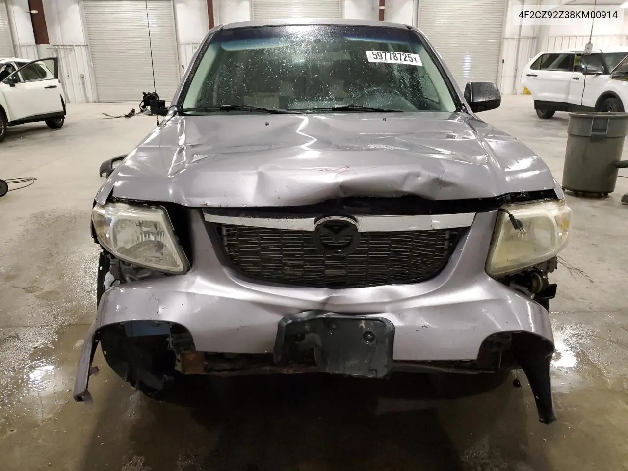 2008 Mazda Tribute I VIN: 4F2CZ92Z38KM00914 Lot: 59778725